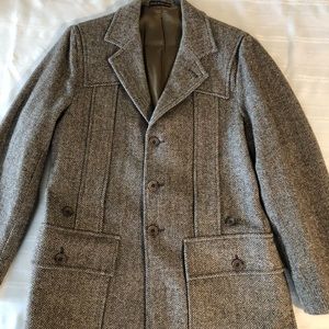 Vintage Orvis Norfolk jacket.  Herringbone